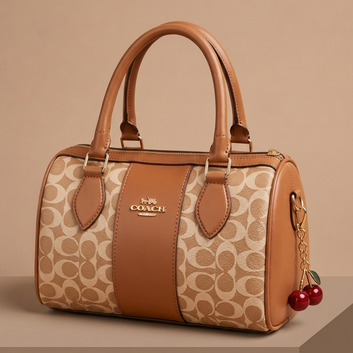 Premium Cherry Monogram Bag